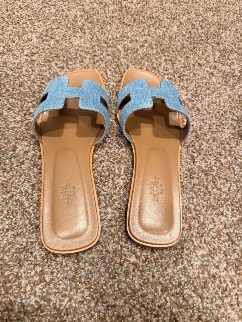 Denim Oran Sandals size 38